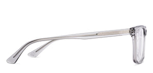 Transparent Rectangle Full Rim Unisex Eyeglasses by John Jacobs-215561