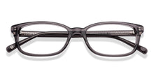 Load image into Gallery viewer, Transparent Rectangle Full Rim Unisex Eyeglasses by John Jacobs-222482