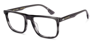 Grey Square Full Rim Unisex Eyeglasses by John Jacobs-236878