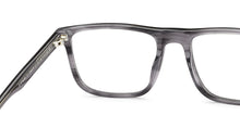 Load image into Gallery viewer, Grey Square Full Rim Unisex Eyeglasses by John Jacobs-236878
