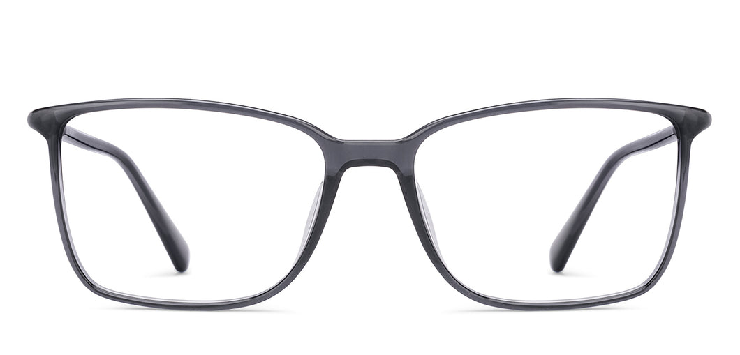 Transparent Square Full Rim Unisex Eyeglasses by Lenskart Air-221926