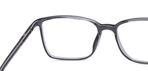 Transparent Square Full Rim Unisex Eyeglasses by Lenskart Air-221926