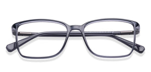 Transparent Square Full Rim Unisex Eyeglasses by Lenskart Air-221926