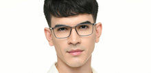 Load image into Gallery viewer, Transparent Rectangle Full Rim Unisex Eyeglasses by Lenskart Air-222134