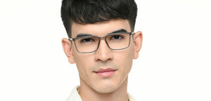 Transparent Rectangle Full Rim Unisex Eyeglasses by Lenskart Air-222134