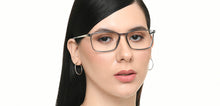Load image into Gallery viewer, Transparent Rectangle Full Rim Unisex Eyeglasses by Lenskart Air-222134