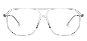 Transparent Aviator Full Rim Unisex Eyeglasses by Lenskart Air Online-201271