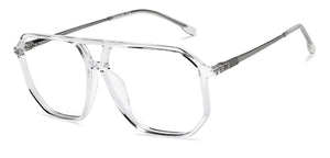 Transparent Aviator Full Rim Unisex Eyeglasses by Lenskart Air Online-201271