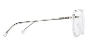 Transparent Aviator Full Rim Unisex Eyeglasses by Lenskart Air Online-201271