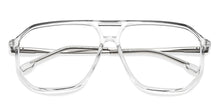 Load image into Gallery viewer, Transparent Aviator Full Rim Unisex Eyeglasses by Lenskart Air Online-201271