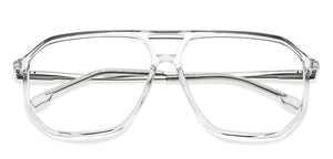 Transparent Aviator Full Rim Unisex Eyeglasses by Lenskart Air Online-201271