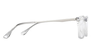 Gunmetal Rectangle Full Rim Unisex Eyeglasses by Lenskart Air-150211