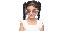Load image into Gallery viewer, Transparent Round Full Rim Kids Sunglasses by Hooper-211012