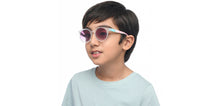 Load image into Gallery viewer, Transparent Round Full Rim Kids Sunglasses by Hooper-211012