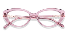 Load image into Gallery viewer, Transparent Cat Eye Full Rim Women Eyeglasses by John Jacobs-225381