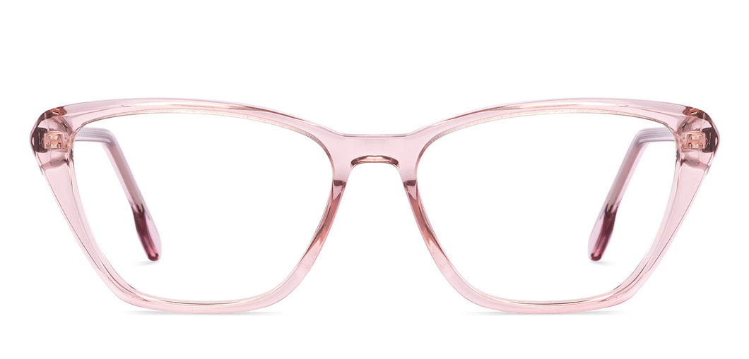 Transparent Cat Eye Full Rim Women Eyeglasses by Vincent Chase-220645