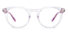 Load image into Gallery viewer, Transparent Round Full Rim Unisex Eyeglasses by John Jacobs-225411