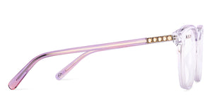 Transparent Round Full Rim Unisex Eyeglasses by John Jacobs-225411