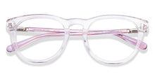 Load image into Gallery viewer, Transparent Round Full Rim Unisex Eyeglasses by John Jacobs-225411