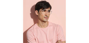Transparent Rectangle Full Rim Unisex Eyeglasses by Lenskart Air-215408