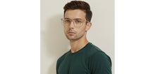 Load image into Gallery viewer, Transparent Rectangle Full Rim Unisex Eyeglasses by Lenskart Air-230537