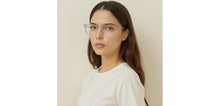 Load image into Gallery viewer, Transparent Rectangle Full Rim Unisex Eyeglasses by Lenskart Air-230537