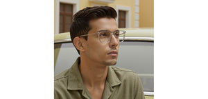 Transparent Rectangle Full Rim Unisex Eyeglasses by Lenskart Air-230537