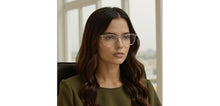 Load image into Gallery viewer, Transparent Rectangle Full Rim Unisex Eyeglasses by Lenskart Air-230537