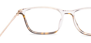 Transparent Rectangle Full Rim Unisex Eyeglasses by Lenskart Air-230537