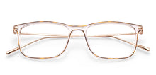 Load image into Gallery viewer, Transparent Rectangle Full Rim Unisex Eyeglasses by Lenskart Air-230537