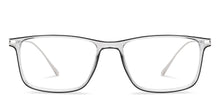 Load image into Gallery viewer, Transparent Rectangle Full Rim Unisex Eyeglasses by Lenskart Air-230538