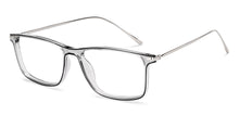 Load image into Gallery viewer, Transparent Rectangle Full Rim Unisex Eyeglasses by Lenskart Air-230538