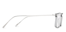 Load image into Gallery viewer, Transparent Rectangle Full Rim Unisex Eyeglasses by Lenskart Air-230538