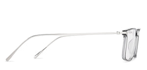 Transparent Rectangle Full Rim Unisex Eyeglasses by Lenskart Air-230538