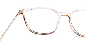 Transparent Square Full Rim Unisex Eyeglasses by Lenskart Air-230539