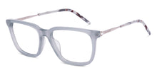 Load image into Gallery viewer, Transparent Sky Blue Cat Eye Full Rim Women Eyeglasses by John Jacobs-225385