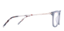 Load image into Gallery viewer, Transparent Sky Blue Cat Eye Full Rim Women Eyeglasses by John Jacobs-225385