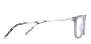 Transparent Sky Blue Cat Eye Full Rim Women Eyeglasses by John Jacobs-225385