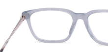 Load image into Gallery viewer, Transparent Sky Blue Cat Eye Full Rim Women Eyeglasses by John Jacobs-225385