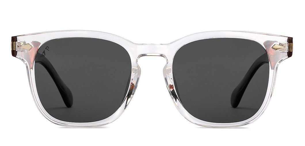 Transparent Wayfarer Full Rim Unisex Sunglasses by Vincent Chase Polarized-215975