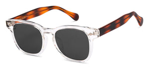 Transparent Wayfarer Full Rim Unisex Sunglasses by Vincent Chase Polarized-215975