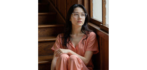 Transparent Rectangle Full Rim Unisex Eyeglasses by John Jacobs-216743