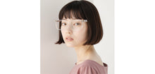 Load image into Gallery viewer, Transparent Rectangle Full Rim Unisex Eyeglasses by John Jacobs-216743