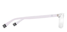 Load image into Gallery viewer, Transparent Rectangle Full Rim Unisex Eyeglasses by John Jacobs-216743