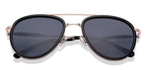 Black Aviator Full Rim Unisex Sunglasses by Lenskart STUDIO-226236