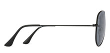 Load image into Gallery viewer, Black Aviator Full Rim Unisex Sunglasses by Vincent Chase Polarized-131002