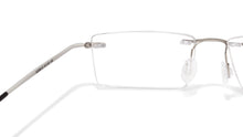 Load image into Gallery viewer, White Rectangle Rimless Unisex Eyeglasses by Vincent Chase Online-117011