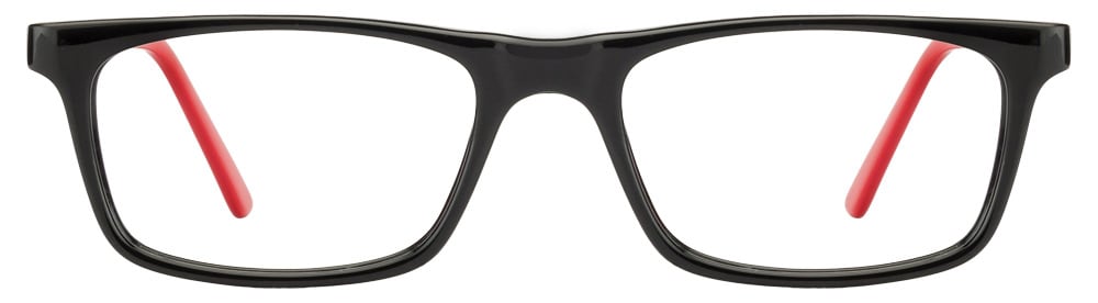 Black Rectangle Full Rim Unisex Eyeglasses by Vincent Chase Online-111111