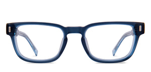Blue Rectangle Full Rim Unisex Eyeglasses by Vincent Chase-218252