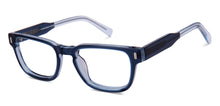 Load image into Gallery viewer, Blue Rectangle Full Rim Unisex Eyeglasses by Vincent Chase-218252